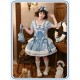 Twin Bears Antique Navy Bear Low Waist OP and Set(2nd Pre-Order/3 Colours/Full Payment Without Shipping)